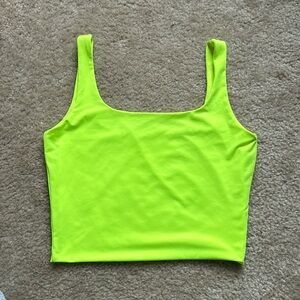 Highlighter Green Top